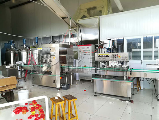 扶余市华盛农产品进出口引进先进花生酱灌装生产线，助推产业升级
