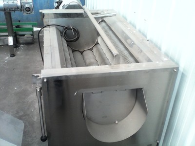 BT-T1200促销 旭鑫牌毛辊清洗机，高效洁净的果蔬清洗解决方案